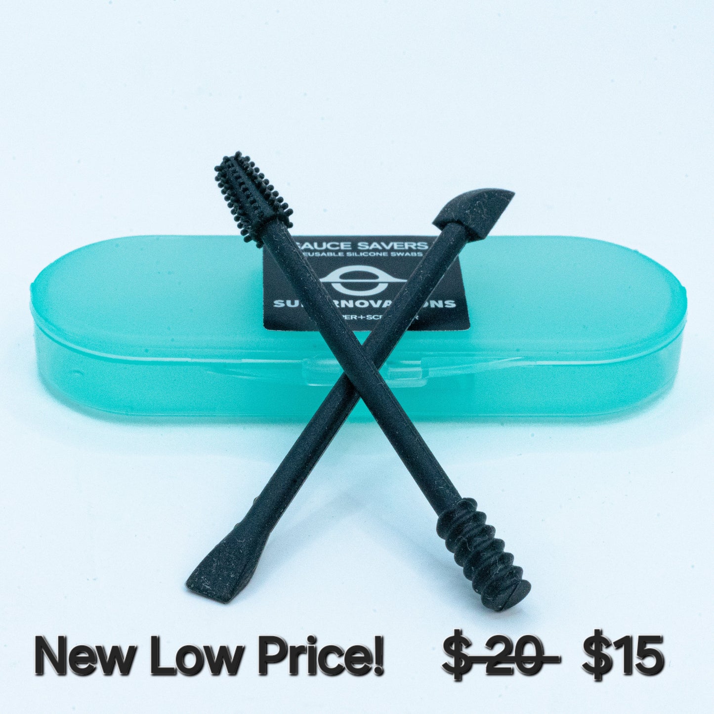 Sauce Savers - Reusable Silicone Swabs